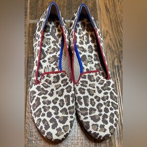Rothy’s leopard mocha loafer size 10.5